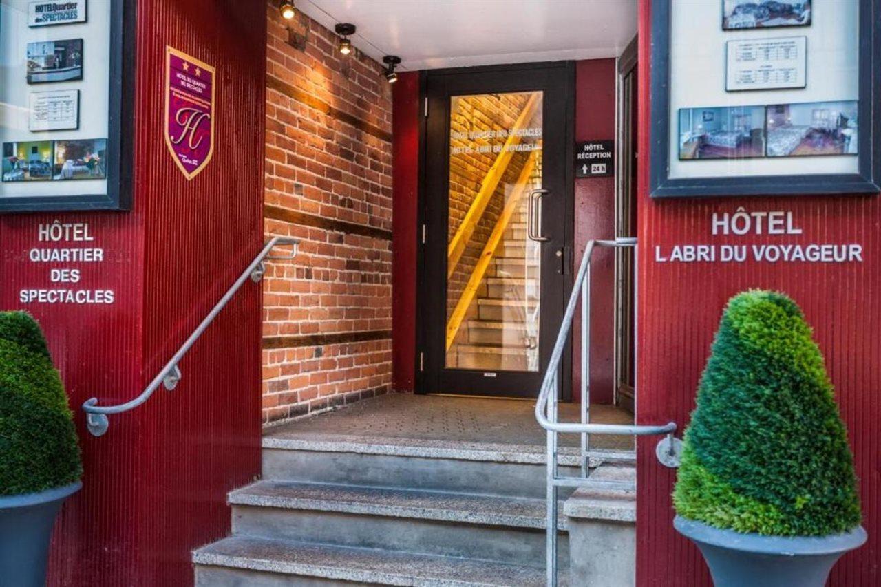 Hotel Abri Du Voyageur Montréal Exterior foto