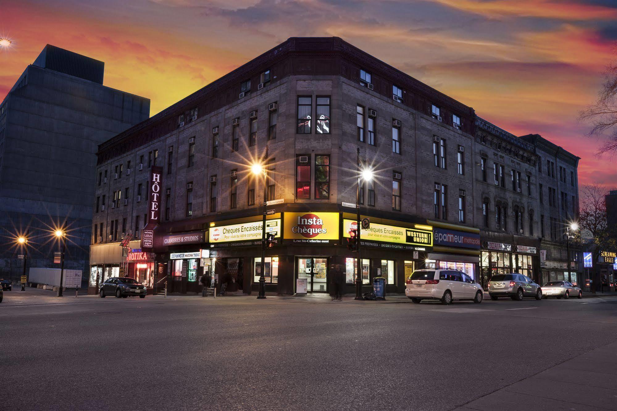 Hotel Abri Du Voyageur Montréal Exterior foto